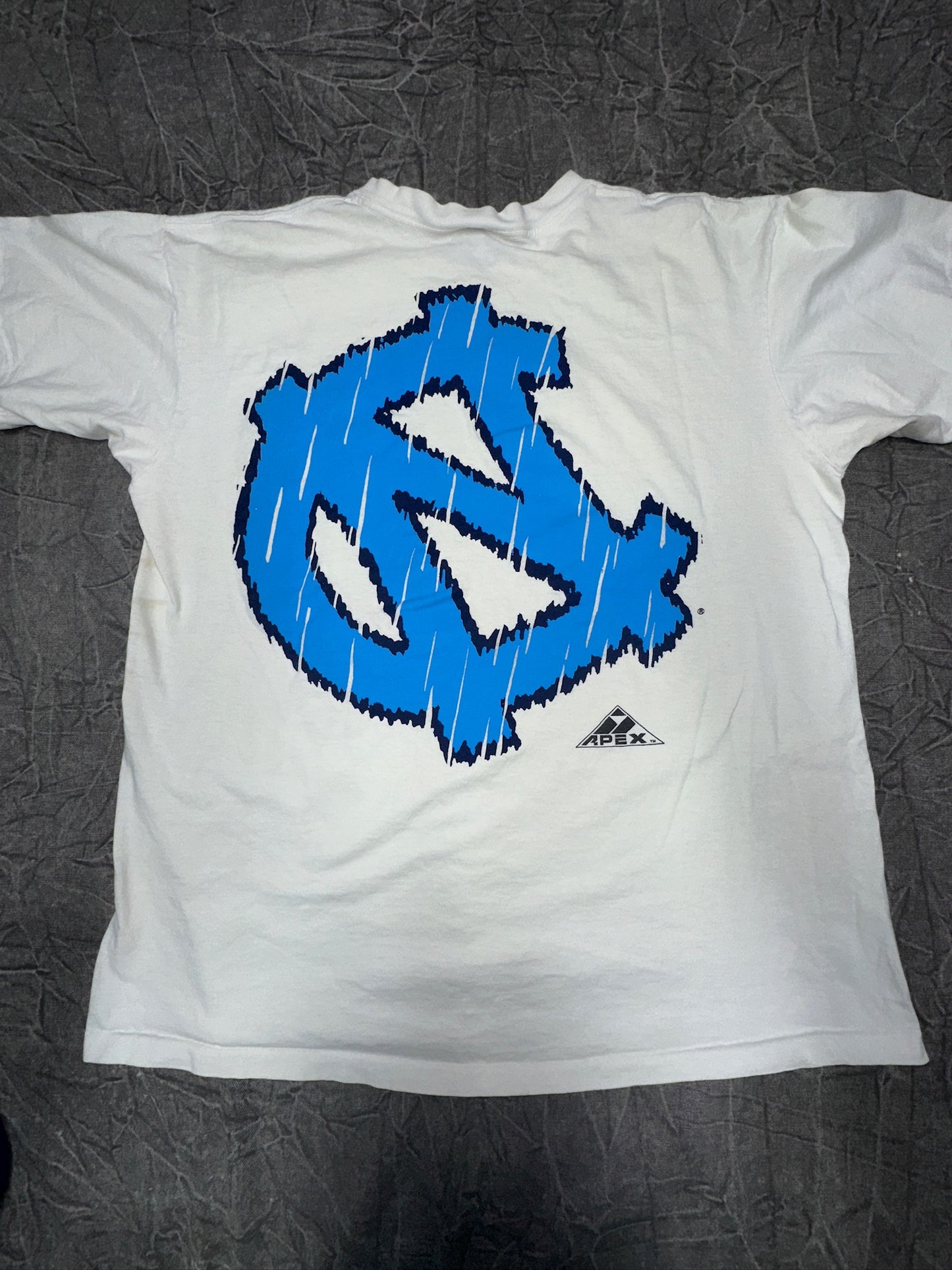 Vintage University of North Carolina Tarheel Apex One Basketball XL